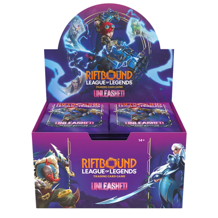Riftbound: League of Legends TCG - Unleashed (UNL) - Booster Box (Englanniksi)