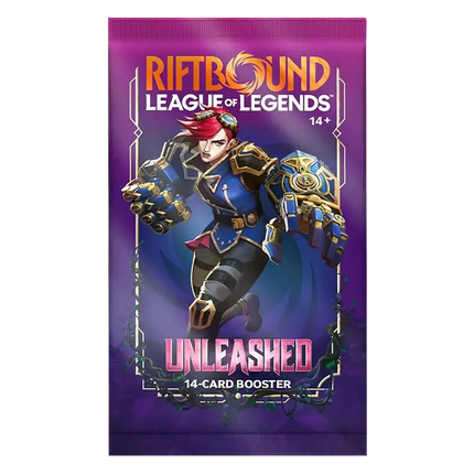 Riftbound: League of Legends TCG - Unleashed (UNL) - Booster Pack (Englanniksi)