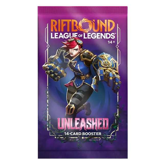Riftbound: League of Legends TCG - Unleashed (UNL) - Booster Pack (Englanniksi)