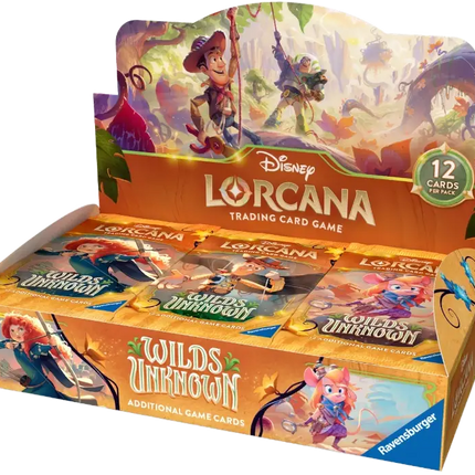 Disney Lorcana - Wilds Unknown (Set 12) - Booster Box (Englanniksi)