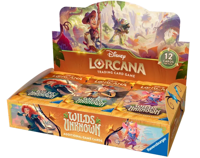 Disney Lorcana - Wilds Unknown (Set 12) - Booster Box (Englanniksi)