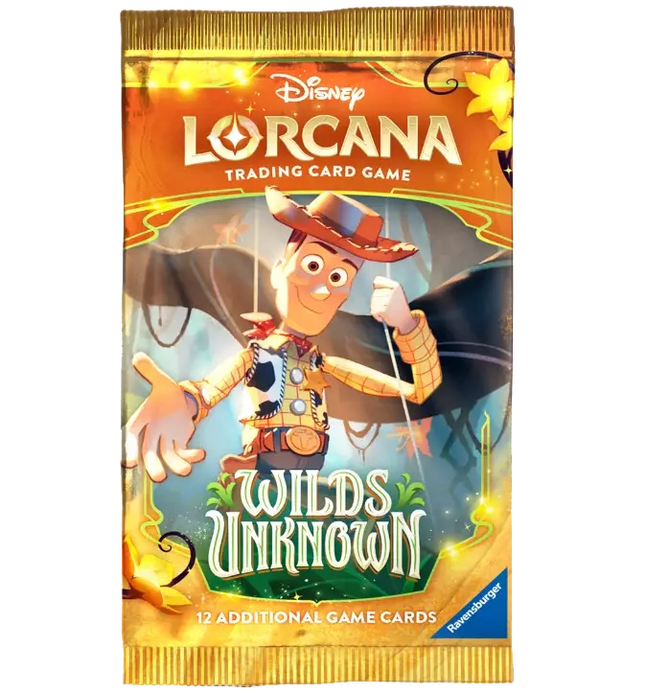 Disney Lorcana - Wilds Unknown (Set 12) - Booster Pack (Englanniksi)