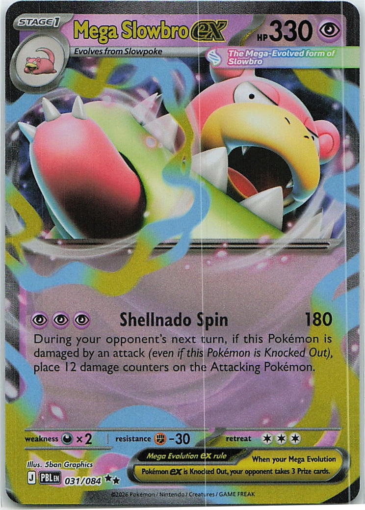 Mega Slowbro ex (Pitch Black) 31/84 [Near Mint]