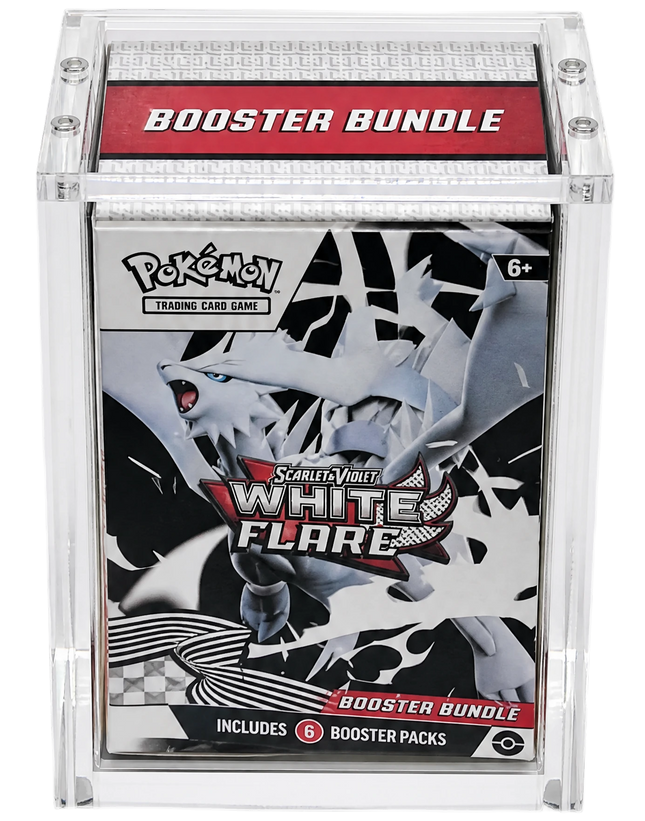 Akryyli Display Case - Booster Bundle - Sopii S&V & Vanhemmille Seteille (Magneettikansi)