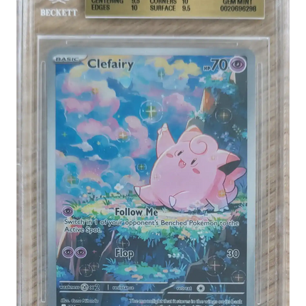 Pokemon TCG - Clefairy IR 094/088 - Perfect Order (ME3) - BGS 9.5 Gem Mint (Englanniksi)