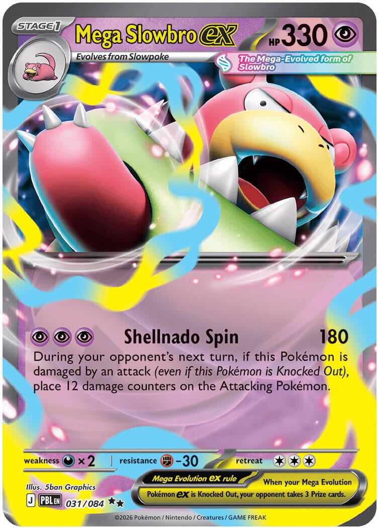 Mega Slowbro ex (Pitch Black) 31/84 [Near Mint]