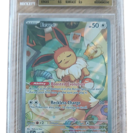 Pokemon TCG - Eevee SVP 173 - Prismatic Evolutions ETB Promo - BGS 9.5 Gem Mint (Englanniksi)