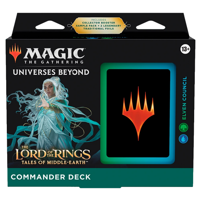 Magic: The Gathering - The Lord of the Rings: Tales of Middle-earth - Elven Council Commander Deck (Englanniksi)