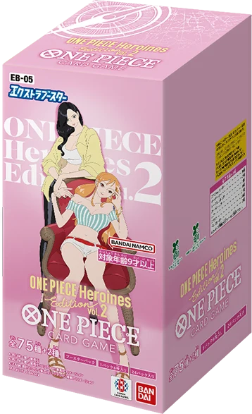 One Piece Card Game ONE PIECE Heroines Edition Vol. 2 EB-05 Booster Box Japanese