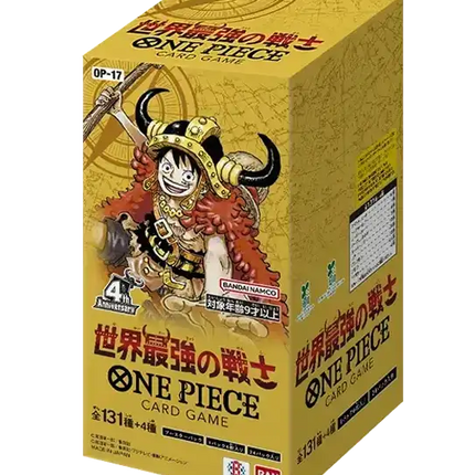 One Piece Card Game - The World's Strongest Warriors (OP-17) - Booster Box (Japaniksi)