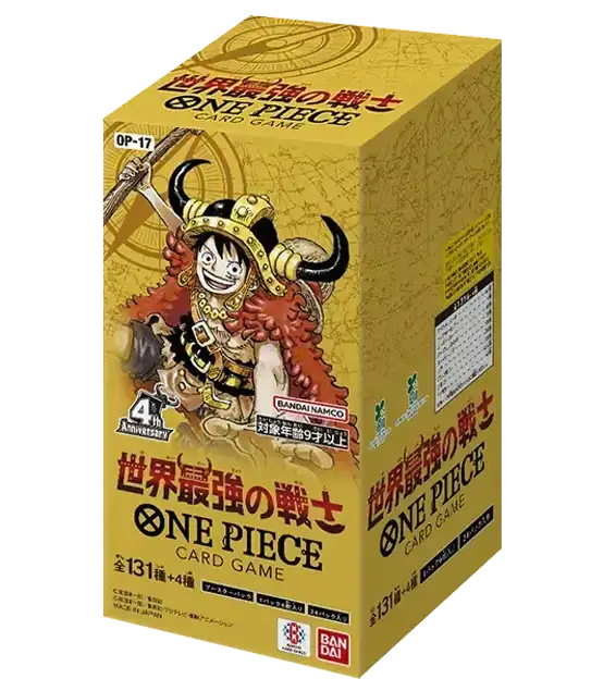 One Piece Card Game - The World's Strongest Warriors (OP-17) - Booster Box (Japaniksi)
