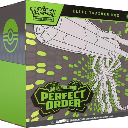 Pokemon TCG - Mega Evolution - Perfect Order (ME3) - Elite Trainer Box (Englanniksi)