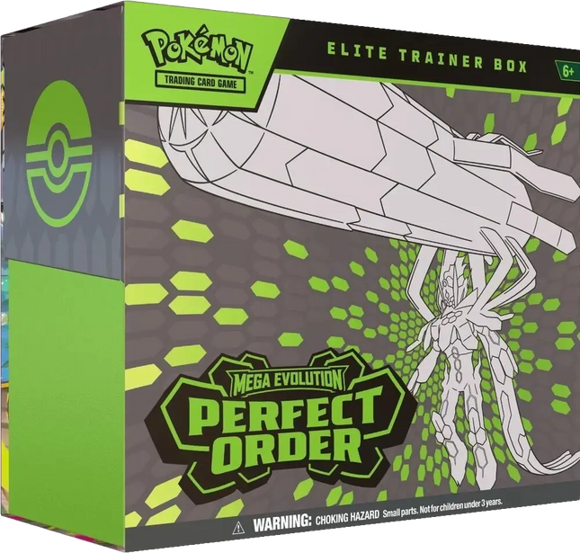 Pokemon TCG - Mega Evolution - Perfect Order (ME3) - Elite Trainer Box (Englanniksi)