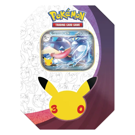 Pokemon TCG - 30th Celebration - ex Tin - Assorted (Englanniksi)