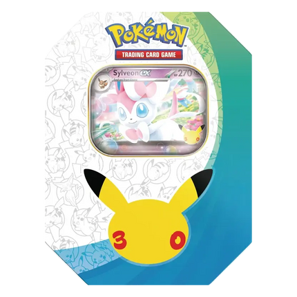Pokemon TCG - 30th Celebration - ex Tin - Assorted (Englanniksi)
