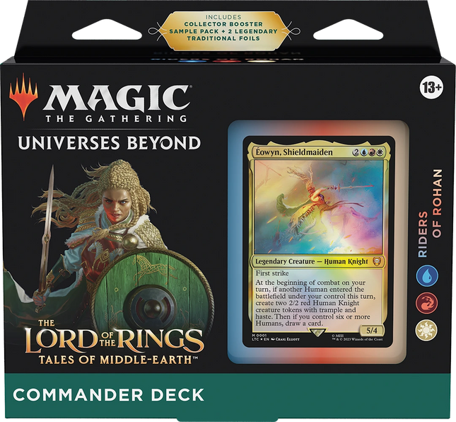 Magic: The Gathering - The Lord of the Rings: Tales of Middle-earth - Riders of Rohan Commander Deck (Englanniksi)