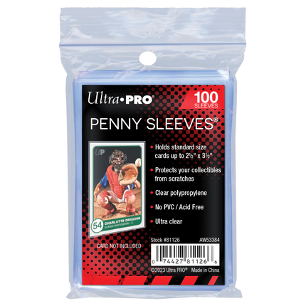 Ultra PRO - Soft Card Sleeves / Penny Sleeves (100 kpl)